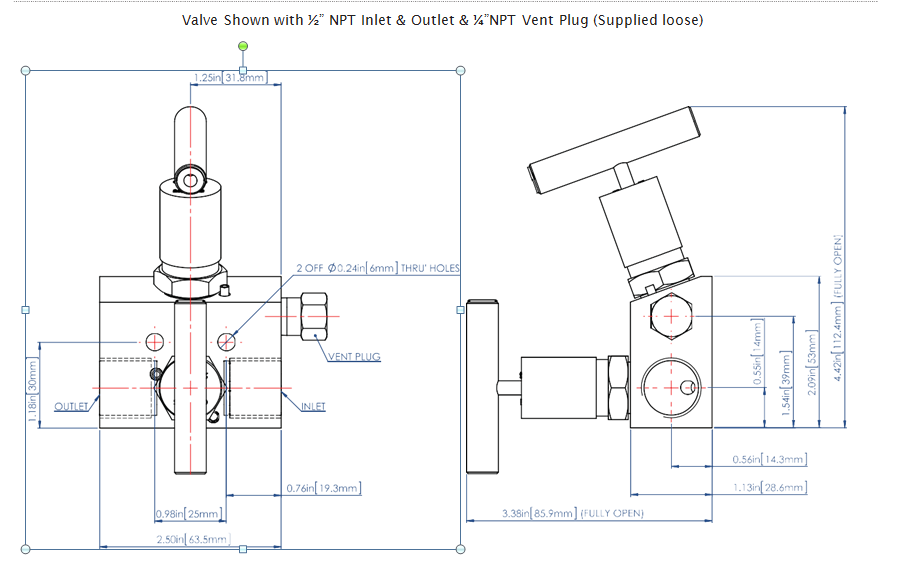 2-Way Manifold Valves 2-Way Manifold Valves